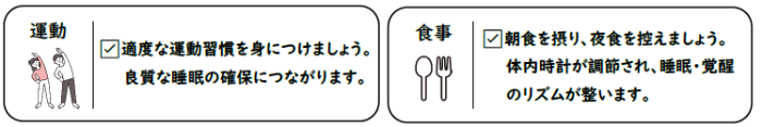 生活習慣について